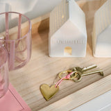 Sleutelhanger met gouden hartje