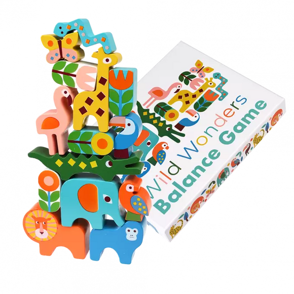 Balanceer spel hout - Wild wonders