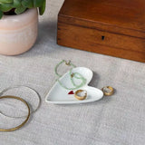 Juwelenschaaltje keramiek - hartje