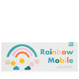 Houten mobiel - regenboog