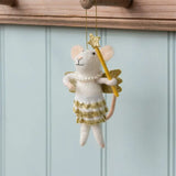 Vilten kersthanger • Muizenengeltje