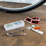 Bandenplakset fiets