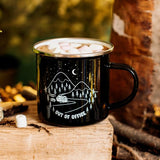 Mok email zwart met opdruk