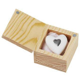Houten geluksdoosje Love to go- Hart