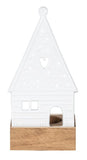 Lichtobject Gingerbread huis- Hart