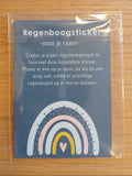 Regenboogsticker