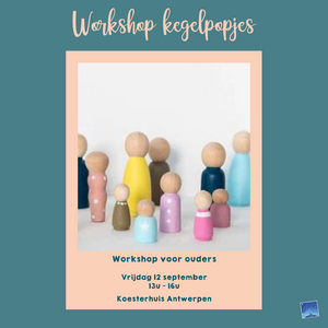 Workshop Kegelpopjes | Koesterhuis Antwerpen | vrijdag 12 september