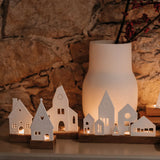 Lichtobject Gingerbread huis- Hart