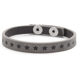Armbandje leder sterren