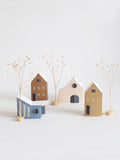 Tiny houses • Set van 12 huisjes